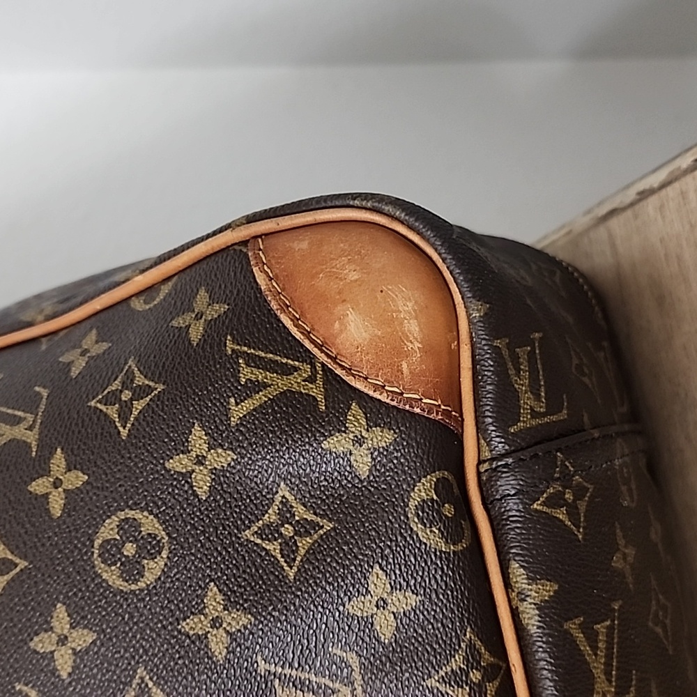 Louis Vuitton Brown Monogram Travel Bag-Authentic Sirius 55 Suitcase!! - Picture 7 of 16